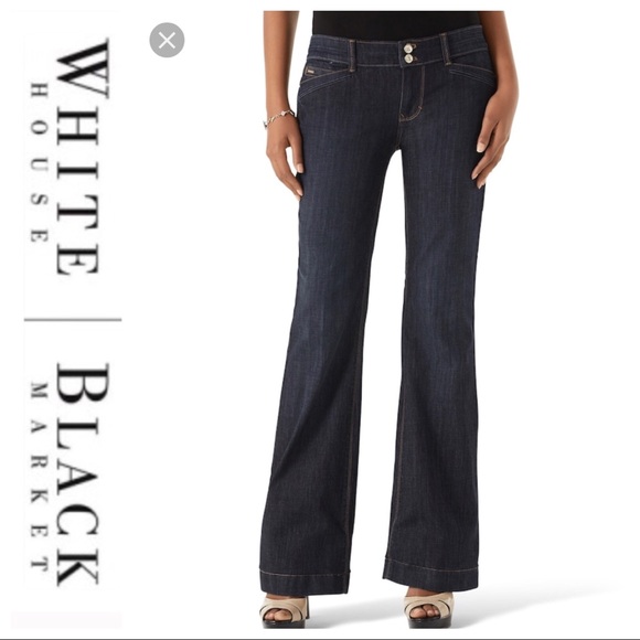 White House Black Market Denim - 💕SALE💕White House Black Market Trouser Jean